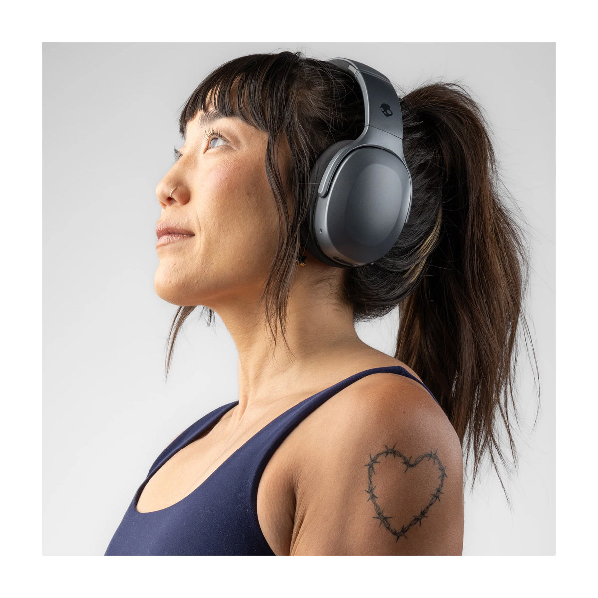 Skullcandy Crusher 540 Active Audífonos Inalámbricos Bluetooth Over-Ear | Coal