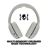 Skullcandy Crusher 540 Active Audífonos Inalámbricos Bluetooth Over-Ear | Concrete