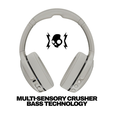 Skullcandy Crusher 540 Active Audífonos Inalámbricos Bluetooth Over-Ear | Concrete