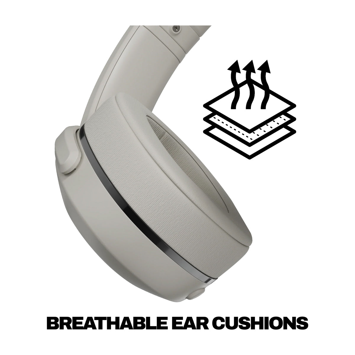 Skullcandy Crusher 540 Active Audífonos Inalámbricos Bluetooth Over-Ear | Concrete