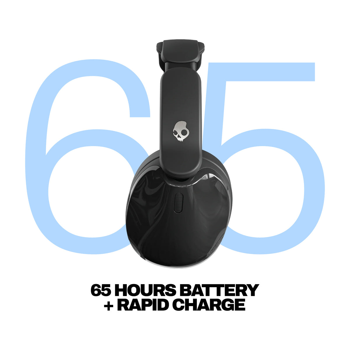 Skullcandy Hesh 540 ANC Audífonos Inalámbricos Bluetooth Over-Ear | Active Noise Cancelling | Negro