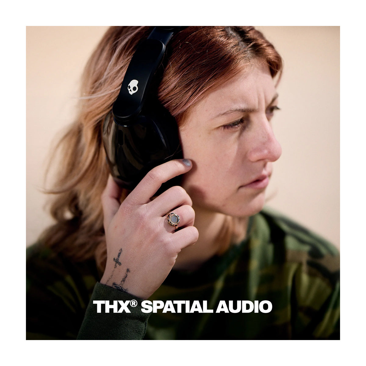 Skullcandy Hesh 540 ANC Audífonos Inalámbricos Bluetooth Over-Ear | Active Noise Cancelling | Negro