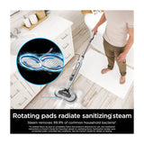 Shark Steam & Scrub Trapeador a Vapor | Steam Blaster Technology | 3 Cleaning Modes | Blanco