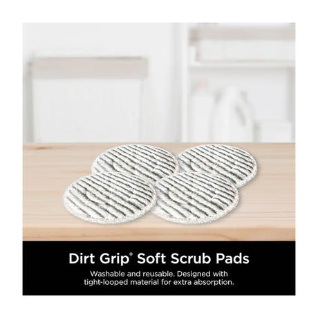 Shark Steam & Scrub Trapeador a Vapor | Steam Blaster Technology | 3 Cleaning Modes | Blanco