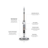 Shark Steam & Scrub Trapeador a Vapor | Steam Blaster Technology | 3 Cleaning Modes | Blanco