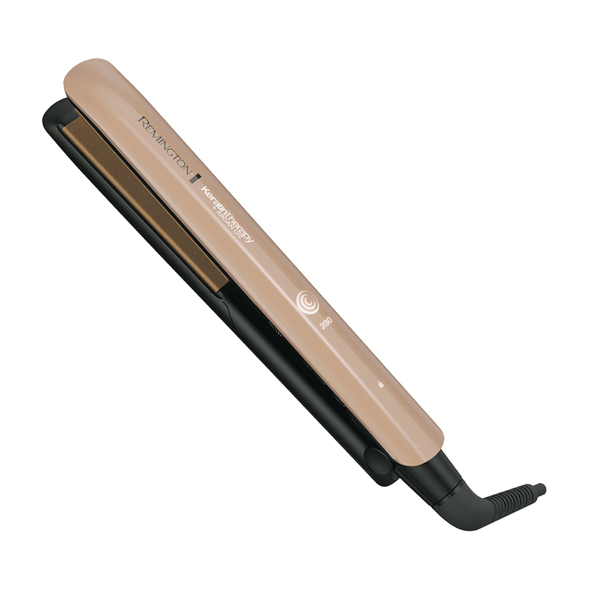 Remington Keratin Therapy Plancha Alisadora para el Cabello | Keratina & Argán | 1" | Cobre