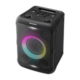 Panasonic Bocina Portátil Bluetooth | Bass Reflex | 9H | Karaoke | Luces LED | Bluetooth | Negro