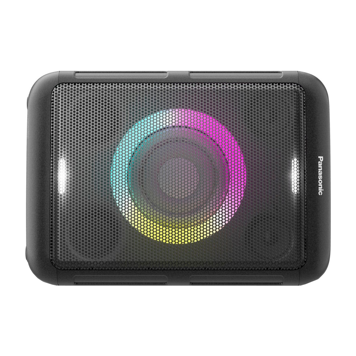 Panasonic Bocina Portátil Bluetooth | Bass Reflex | 9H | Karaoke | Luces LED | Bluetooth | Negro