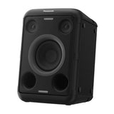 Panasonic Bocina Portátil Bluetooth | Bass Reflex | 9H | Karaoke | Luces LED | Bluetooth | Negro