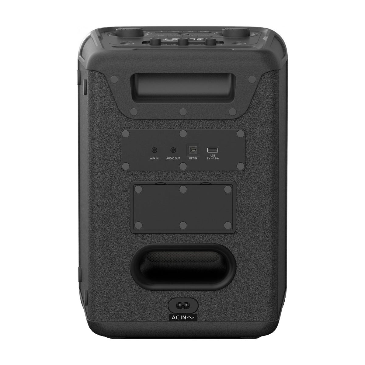 Panasonic Bocina Portátil Bluetooth | Bass Reflex | 9H | Karaoke | Luces LED | Bluetooth | Negro