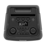 Panasonic Bocina Portátil Bluetooth | Bass Reflex | 9H | Karaoke | Luces LED | Bluetooth | Negro