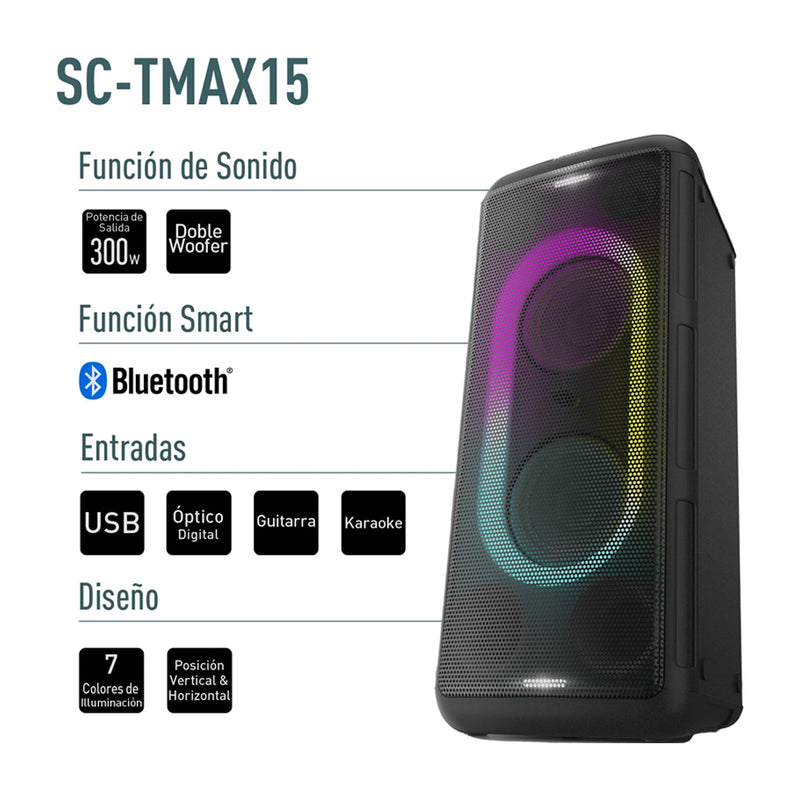 Panasonic SC-TMAX15 Bluetooth Party Speakers description image 4