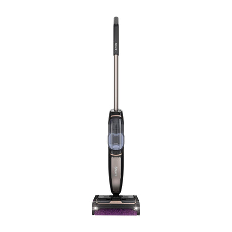 Shark Steam Pickup Trapeador a Vapor 3-en-1 | Aspira | Limpia | Desinfecta | Brushroll | Negro