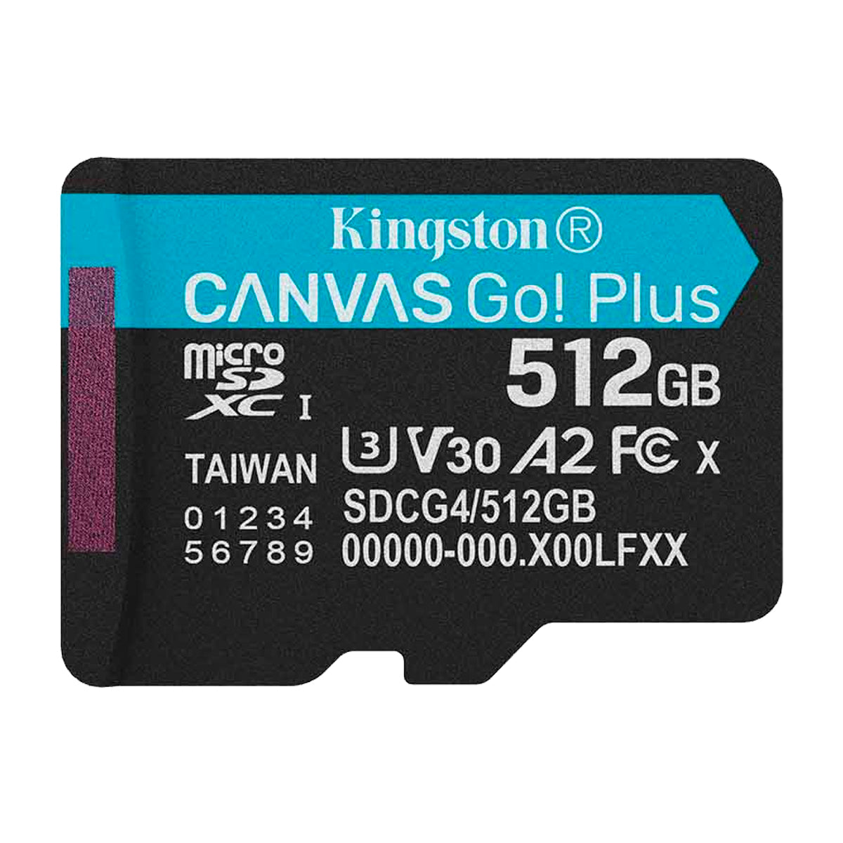 Kingston Memoria Micro SDXC de 512GB + Adaptador | UHS-I | V30 | U3 | Clase 10 | 200MB/s