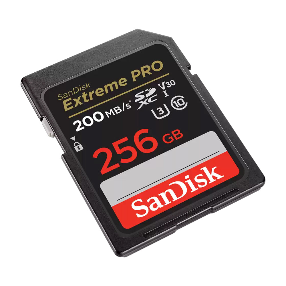 Sandisk Memoria SDXC de 256GB | UHS-I | V30 | U3 | Clase 10 | 200MB/s