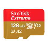SanDisk Memoria Micro SDXC de 128GB + Adaptador | UHS-I | V30 | U3 | Clase 10 | 190 MB/s