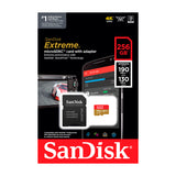 SanDisk Memoria Micro SDXC de 256GB + Adaptador | UHS-I | V30 | U3 | Clase 10 | 190 MB/s