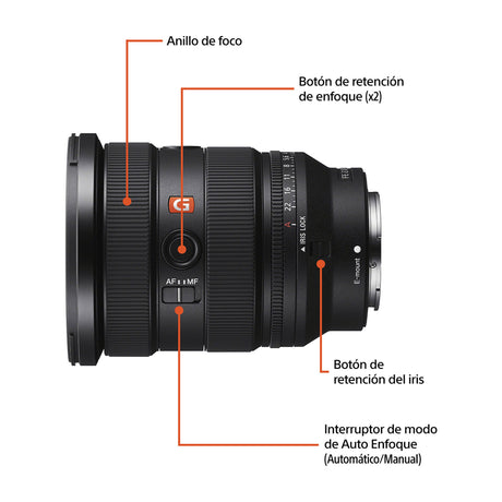 Sony Lente FE 16-35mm f/2.8 GM II