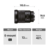 Sony Lente E PZ 18-105mm f/4 G OSS