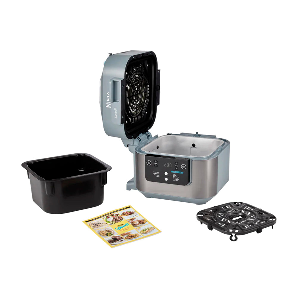 Ninja Speedi Olla Rápida Multifuncional 12-en-1 de 5.7L | Speedi Meals | Comidas de 15 Minutos | Freidora de Aire | Gris