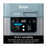Ninja Speedi Olla Rápida Multifuncional 12-en-1 de 5.7L | Speedi Meals | Comidas de 15 Minutos | Freidora de Aire | Gris