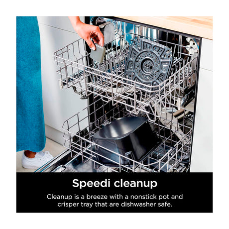 Ninja Speedi Olla Rápida Multifuncional 12-en-1 de 5.7L | Speedi Meals | Comidas de 15 Minutos | Freidora de Aire | Gris