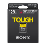 Sony TOUGH SF-G Memoria SDXC de 128GB | UHS-II | V90 | U3 | Clase 10 | 300Mb/s