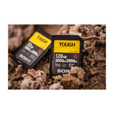 Sony TOUGH SF-G Memoria SDXC de 128GB | UHS-II | V90 | U3 | Clase 10 | 300Mb/s