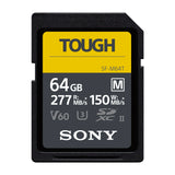 Sony TOUGH SF-M Memoria SDXC de 64GB | UHS-II | V60 | U3 | Clase 10 | 277Mb/s