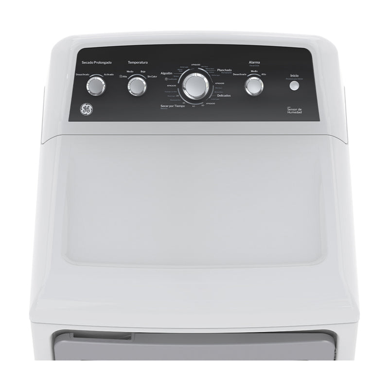 General Electric Secadora a Gas de Carga Frontal | Sistema Long Vent | Puerta Reversible | 22kg