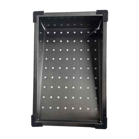 DRIJA Siena 84 Fregador Moderno de Acero Inoxidable | Sistema Anti Reboso | Enjuagador de Vasos | Dispensador de Jabón