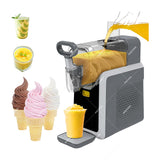 Sankey Máquina para Bebidas Congeladas 3-en-1 | Pantalla Táctil | Mango de Autoservicio | Función de Limpieza | Gris