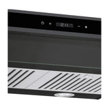 Drija Slim Touch 60 Black Extractor de Grasa | Tipo Compacto | 3 Velocidades | Panel Táctil | 1 Filtro de Carbón | 2 Filtros de Aluminio | 260m3/H | Negro