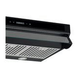 Drija Slim Touch 76 Black Extractor de Grasa | Tipo Compacto | 3 Velocidades | Panel Táctil | 1 Filtro de Carbón | 3 Filtros de Acero Inoxidable | 260m3/H | Negro