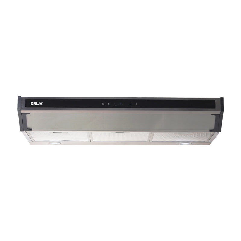 Drija Slim Touch 90 Extractor de Grasa | Tipo Compacto | 3 Velocidades | Panel Táctil | 1 Filtro de Carbón | 3 Filtros de Aluminio | 230m3/H | Acero