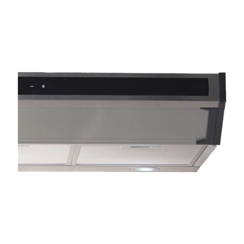 Drija Slim Touch 90 Extractor de Grasa | Tipo Compacto | 3 Velocidades | Panel Táctil | 1 Filtro de Carbón | 3 Filtros de Aluminio | 230m3/H | Acero
