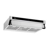 DRIJA Slim Touch 90 Acero Extractor de Grasa | Tipo Compacto | 3 Velocidades | Panel Táctil | 1 Filtro de Carbón | 3 Filtros de acero inoxidable | 260m3/h | Acero
