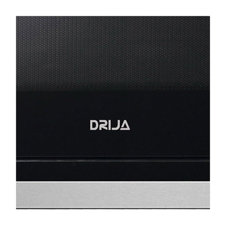 DRIJA Sorrento 25L Black Microondas Empotrable de 900W | 0.9p3 | Cocción Grill | Sistema de Bloqueo Infantil