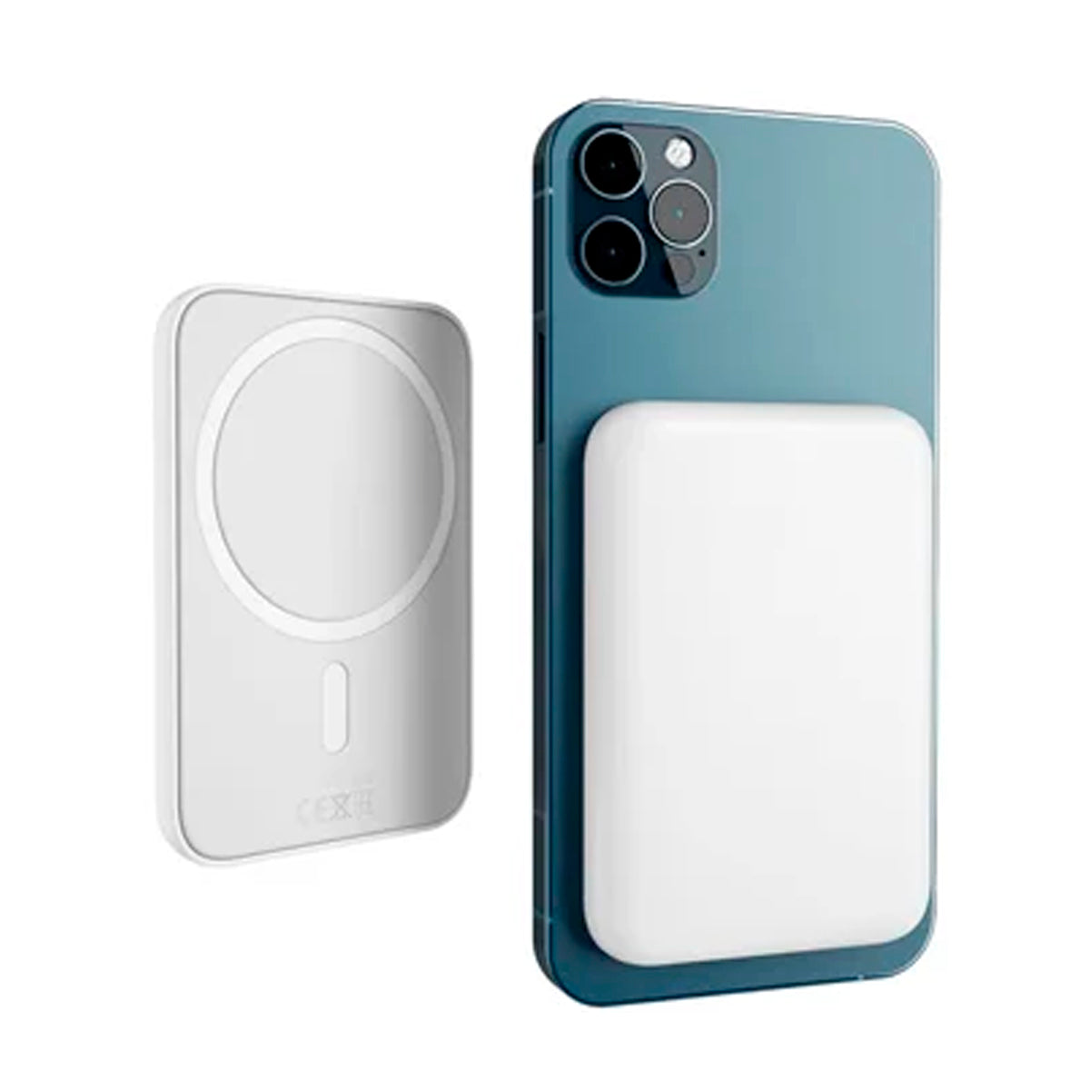 Speedy PowerMag Batería Portátil para Smartphones y Tablets | 5000Mah | Blanco