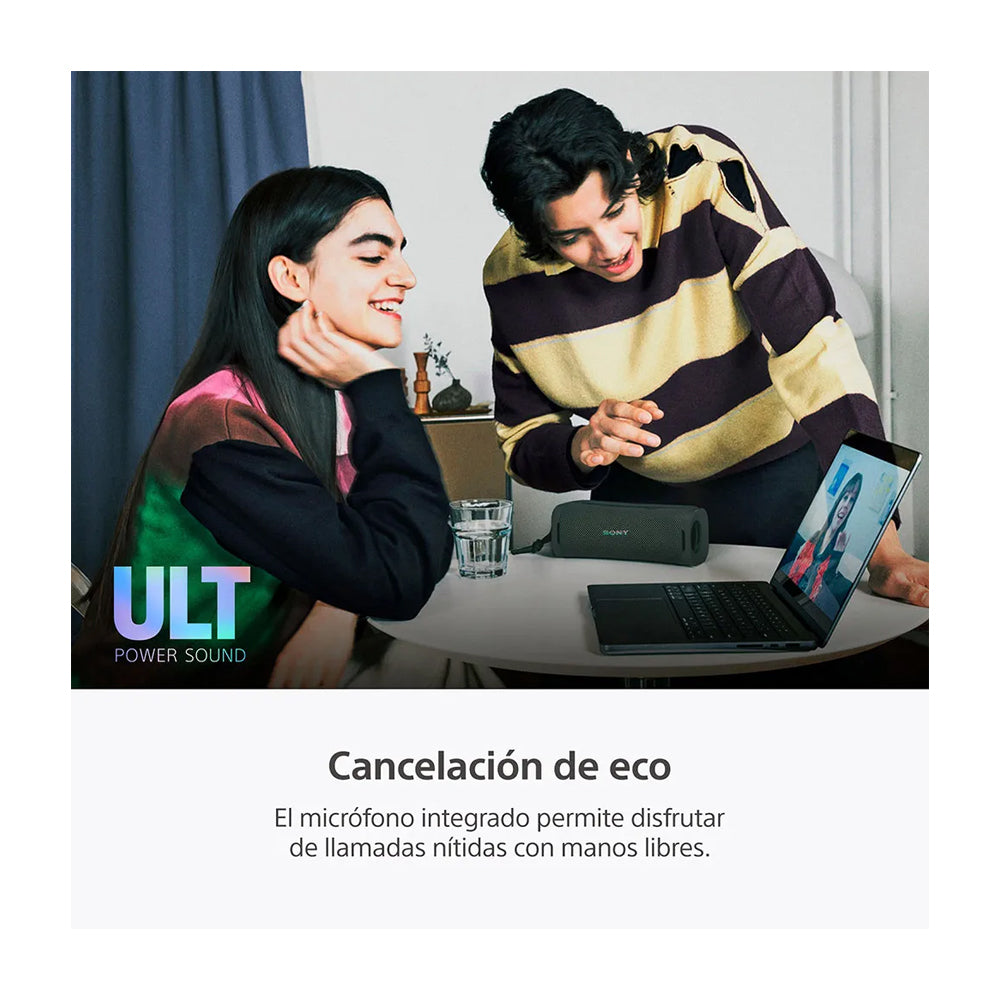 Sony ULT FIELD 1 Bocina Portátil Bluetooth Waterproof | ULT Bass | 12H | IP67 | Verde
