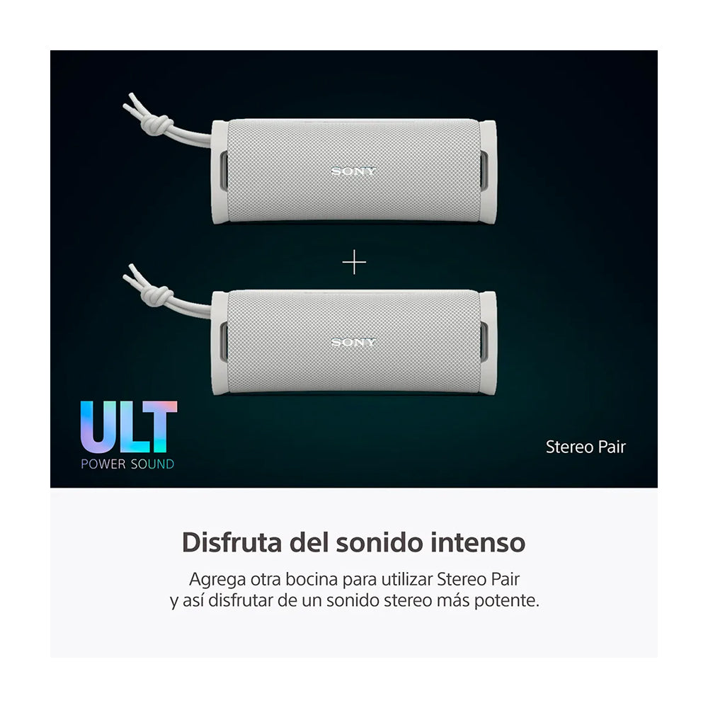 Sony ULT FIELD 1 Bocina Portátil BT Waterproof | Blanco - Photura