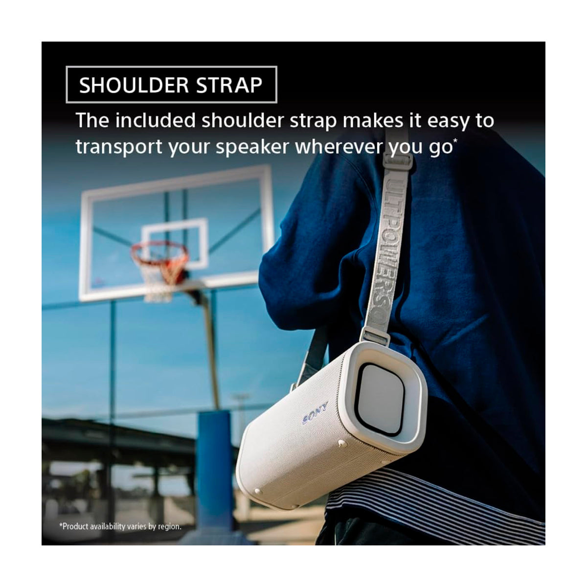 Sony ULT FIELD 5 Bocina Portátil Bluetooth Waterproof | ULT Bass | 25H | IP67 | Negro