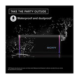 Sony ULT FIELD 5 Bocina Portátil Bluetooth Waterproof | ULT Bass | 25H | IP67 | Negro