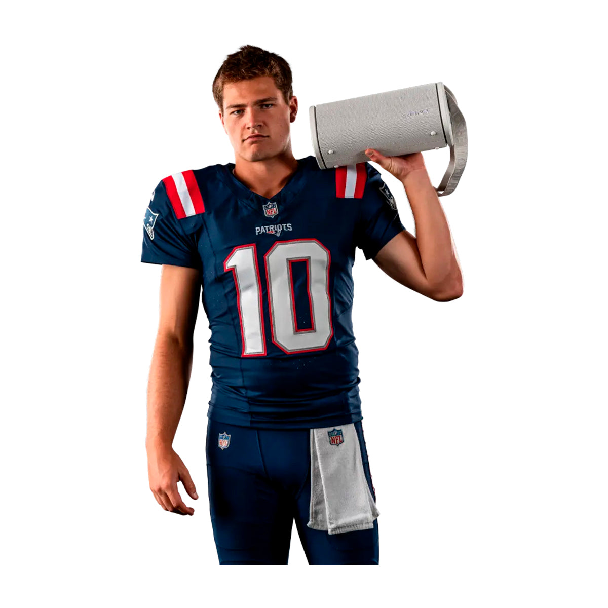 Sony ULT FIELD 5 Bocina Portátil Bluetooth Waterproof | ULT Bass | 25H | IP67 | Blanco