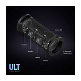 Sony ULT FIELD 7 Bocina Portátil Bluetooth Waterproof | ULT Bass | Luces | 30H | IP67 | Negro