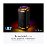 Sony ULT TOWER 9AC Equipo de Sonido | LDAC | X-Balanced | Sonido 360° | ULT Bass Boost | Luces LED | Bluetooth