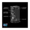 Sony ULT TOWER 9AC Equipo de Sonido | LDAC | X-Balanced | Sonido 360° | ULT Bass Boost | Luces LED | Bluetooth