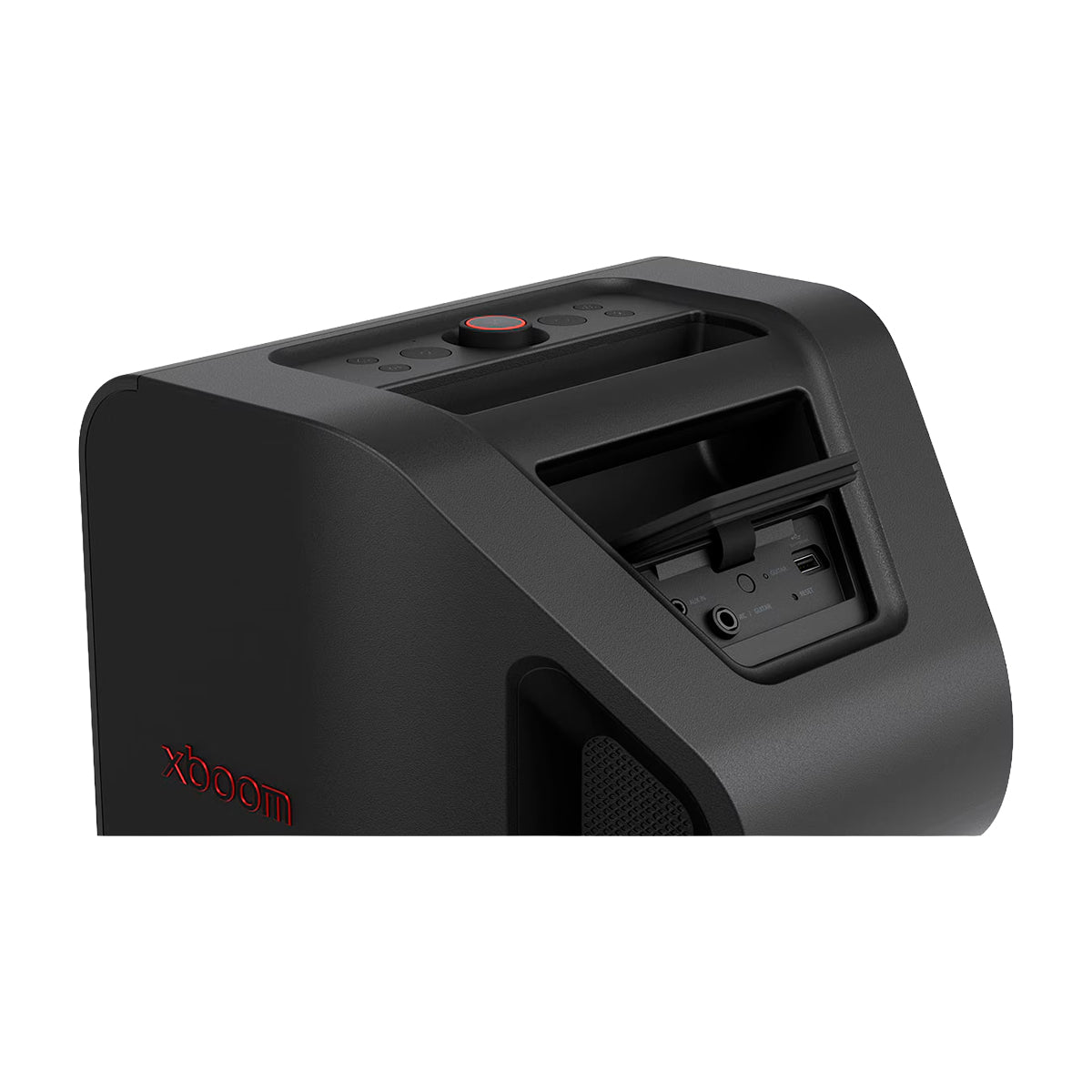 LG XBOOM Stage 301 Bocina Portátil Bluetooth | Auracast | Iluminación | Karaoke | 12H | IPX4 | Negro
