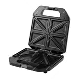 Sankey Sandwichera | Antiadherente | Mango con Aislamiento Térmico | Negro
