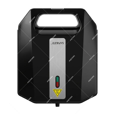 Sankey Sandwichera | Antiadherente | Mango con Aislamiento Térmico | Negro